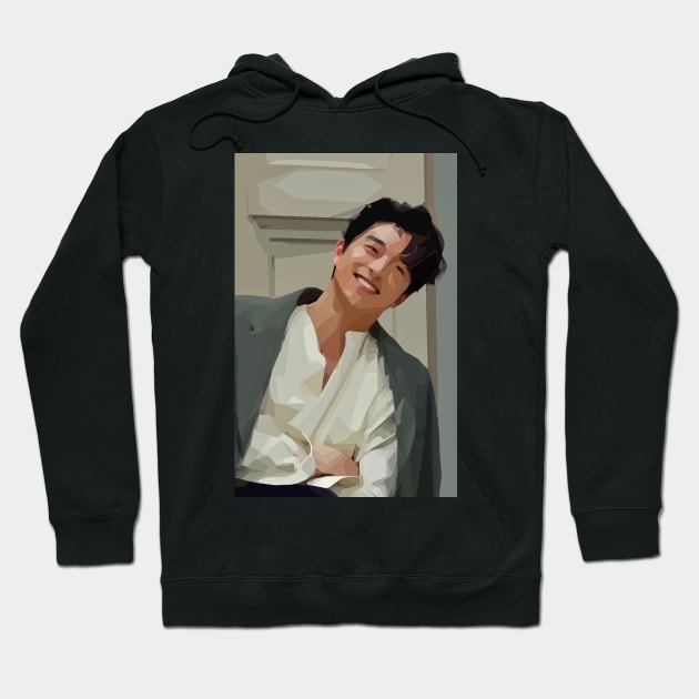 Gong Yoo Hoodie by Playful Creatives